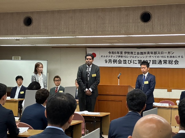 ９月例会並びに第１０７回通常総会