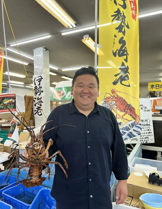 (株)伊勢志摩中央市場 ザ 朝一 代表取締役　瀬崎隆将